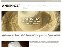 Tablet Screenshot of andin-oz.com.au